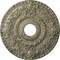 Ekena Millwork Rose Ceiling Medallion (Canopies up to 7 1/4"), 18"OD x 3 1/2"ID x 1 1/2"P, Castle Stone Crackle CM18ROCSC - alternate 1